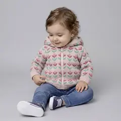 YAMP - Saco para Bebé niña de Algodón