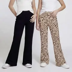 ELV - Legging para Niña Pack de 2 unidades de Algodón