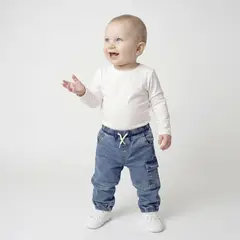 YAMP - Jean para Bebé niño de Algodón