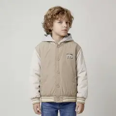 YAMP - Chaqueta Con capucha para Niño con Estampado