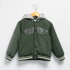 YAMP - Chaqueta Con capucha para Niño con Estampado