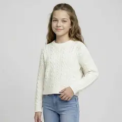 ELV - Saco para Niña Trenzado