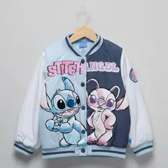 LILO & STITCH - Chaqueta para Niña con Estampado Lilo&Stitch