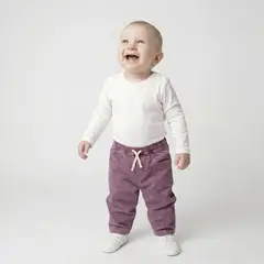 YAMP - Pantalón para Bebé niña de Algodón