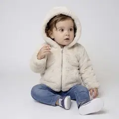 YAMP - Chaqueta para Bebé niña Acolchada