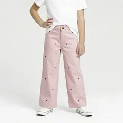 YAMP - Pantalón para Niña de Algodón