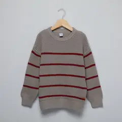 YAMP - Saco para Niño de Rayas de Algodón