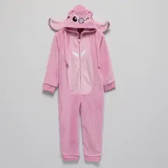 LILO & STITCH - Pijama Con Capucha Para Niña Manga Larga