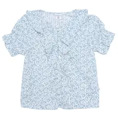 YAMP - Blusa Niña Manga corta de Algodón Coniglio