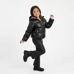 BARBIE - Chaqueta Con capucha para Niña Acolchado