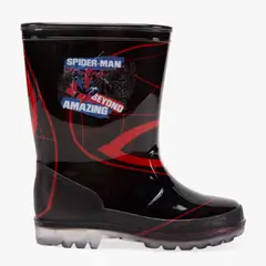 MARVEL - Botas de lluvia con luces Spider Man Niño