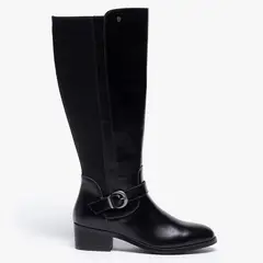 APOLOGY - Botas para Mujer con tacón Cónico Antonia Negras