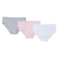 ELV - Panty para Niña Pack de 3 unidades de Algodón