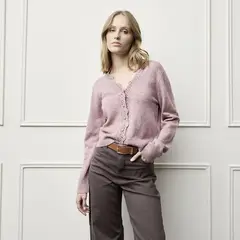 BASEMENT - Cardigan Mujer Tejido Lana