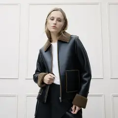 BASEMENT - Chaqueta Mujer Ovejera