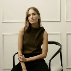 BASEMENT - Chaleco Mujer de Algodón