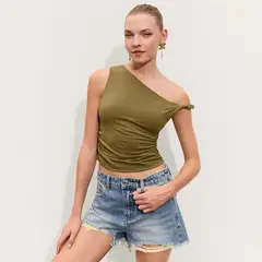SYBILLA - Blusa Mujer Sin mangas