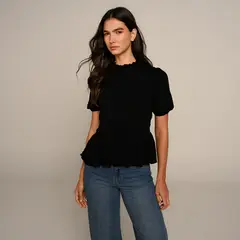 UNIVERSITY CLUB - Blusa Mujer Manga Corta