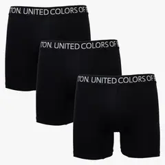 BENETTON - Boxer Hombre Pack de 3 de Algodón