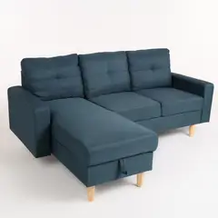 MICA - Sofá Tela 3 puestos New Jeremy