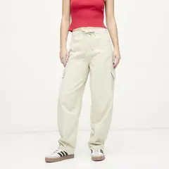 SYBILLA - Pantalón Cargo Mujer Tiro medio