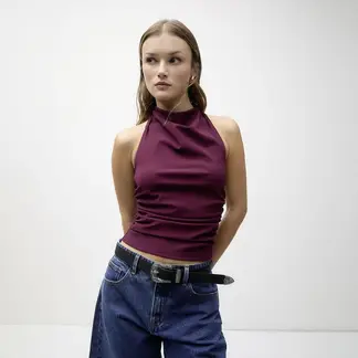 SYBILLA - Blusa Mujer Sin mangas