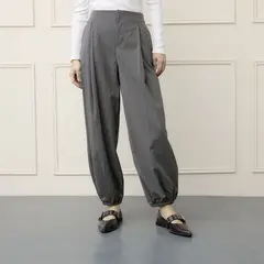 BASEMENT - Pantalón Balloon Mujer Tiro medio