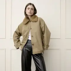 BASEMENT - Chaqueta Mujer de Algodón