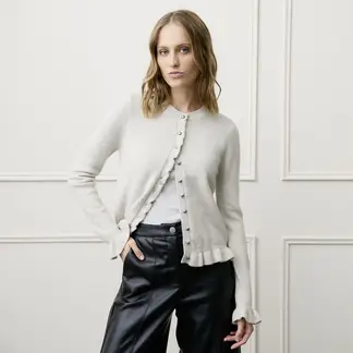 BASEMENT - Cardigan Mujer de Algodón