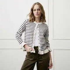 BASEMENT - Cardigan Mujer de Algodón
