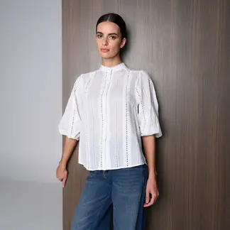 BASEMENT - Blusa Mujer Manga 3/4