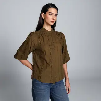 BASEMENT - Blusa Mujer Manga Larga
