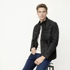 WOLF & HANK - Chaqueta Hombre de Algodón Wolf y Hank