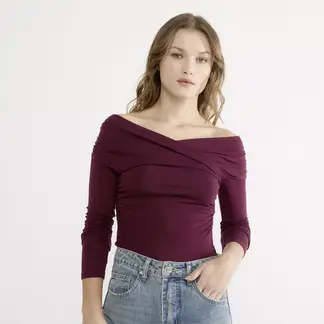 SYBILLA - Blusa Mujer Manga larga