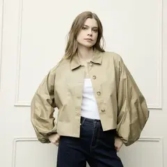 BASEMENT - Chaqueta Mujer de Algodón