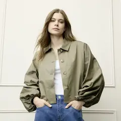 BASEMENT - Chaqueta Mujer de Algodón