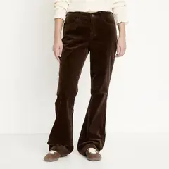 SYBILLA - Pantalón Flare Para Mujer De Algodón
