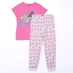 BARBIE - Conjunto De Pijama Para Niña En Algodón