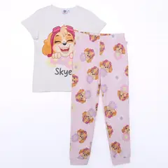 PAW PATROL - Conjunto De Pijama Para Niña En Algodón