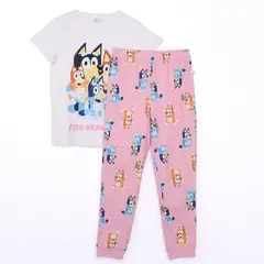 BLUEY - Conjunto De Pijama Para Niña En Algodón