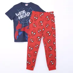 MARVEL - Conjunto De Pijama Para Niño En Algodón Spider-Man
