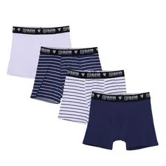FEDERATION - Boxer para Niño Pack de 5 unidades de Algodón