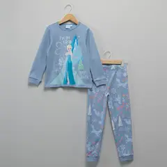 FROZEN - Conjunto De Pijama Para Niña En Algodón