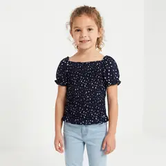 ELV - Blusa para Niña Manga corta