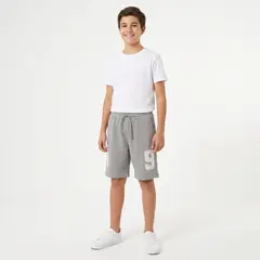 FEDERATION - Pantalóneta para Niño Logo de Algodón