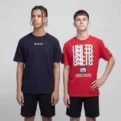 ECKO - Camiseta para Niño Pack de Dos Unidades Manga corta de Algodón