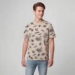 FEDERATION - Camiseta para Niño con Estampado de Algodón