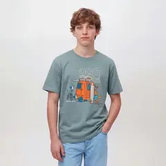 DOO AUSTRALIA - Camiseta para Niño con Estampado de Algodón