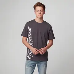 FEDERATION - Camiseta para Niño con Estampado Manga corta