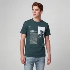 FEDERATION - Camiseta para Niño con Estampado Manga corta